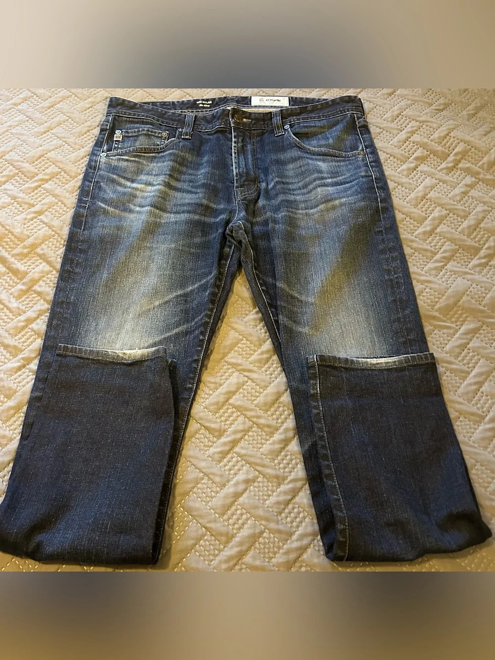 Men's AG Adriano Goldschmied The Dylan Skinny Stretch jeans  Size 34”X30”